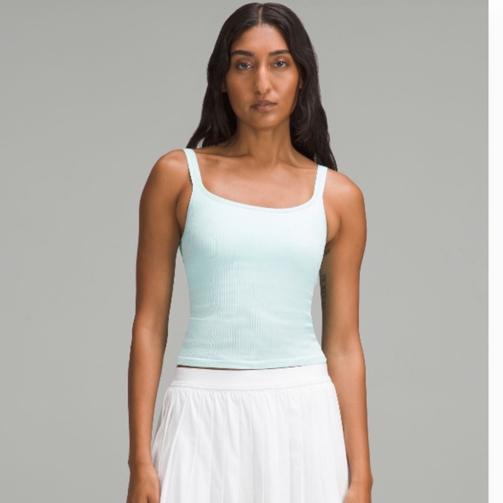 Ebb to Street scoop neck tank size 4 in Ideal Mint